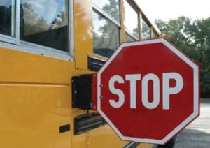 School Bus Ticket Stop Sign
