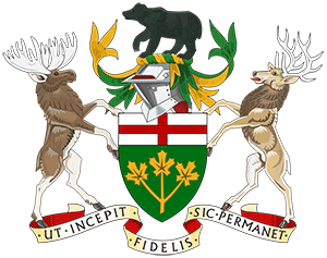File Ticket Online | Ontario Coat of Arms